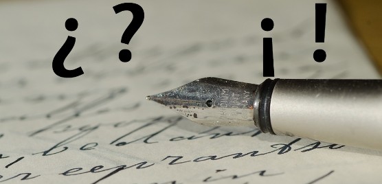 Signos de exclamación e&nbsp;interrogación